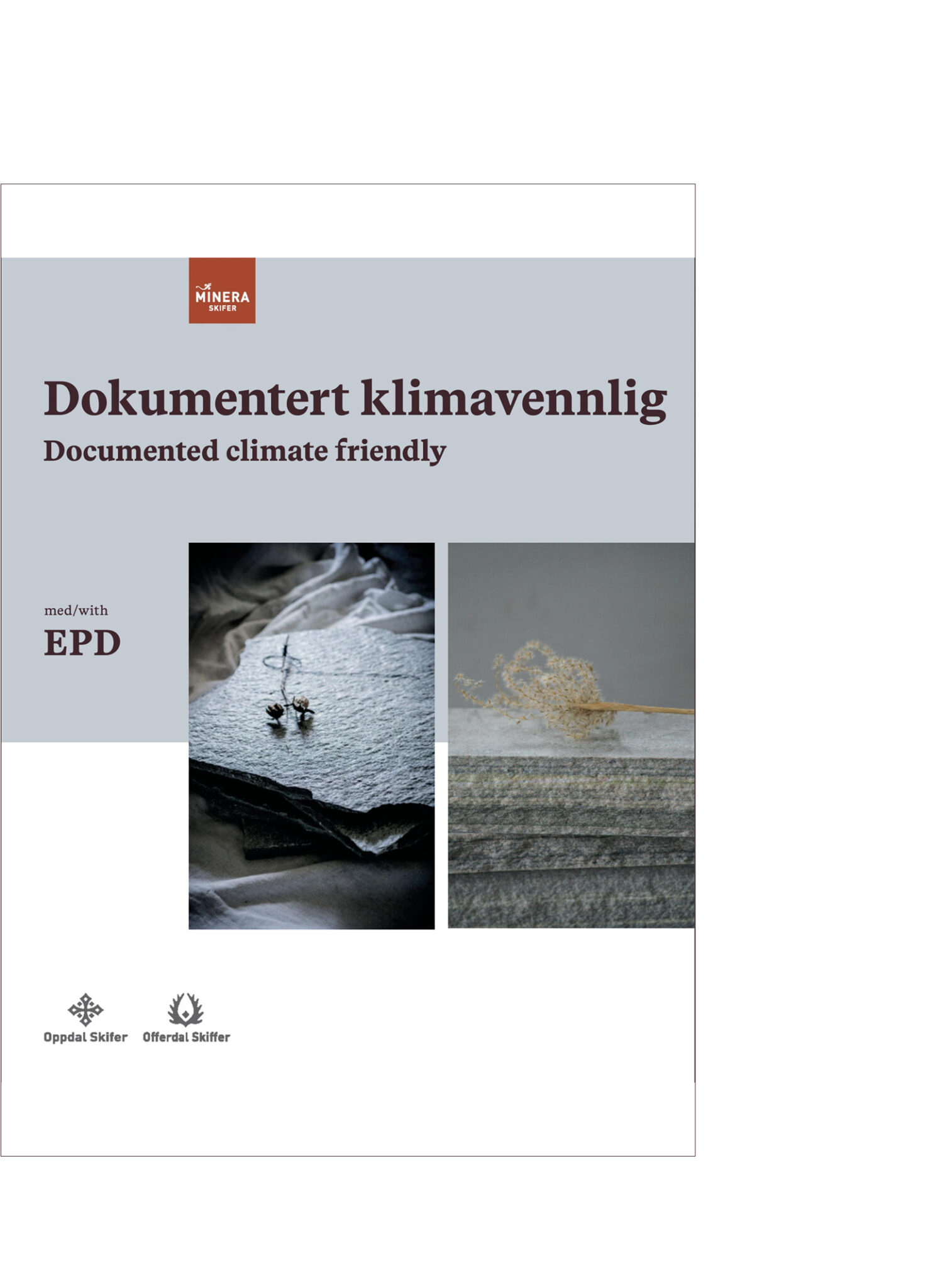 Oppdalskifer Og Offerdalskifer - Dokumentert Klimavennlig Med EPD ...